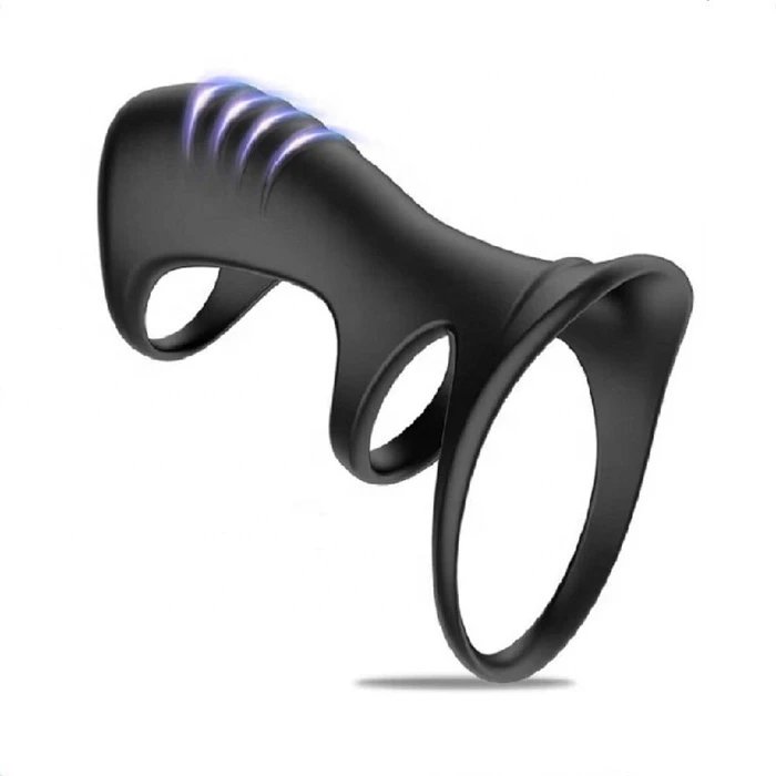 Silicone Adult Men's Sex Toys Penis Extender Ring for Male Delay Ejaculation