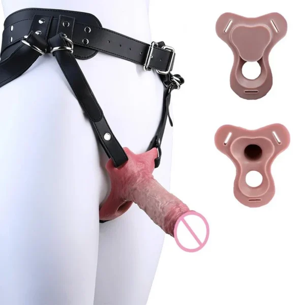 Penis Sleeve Available in Two Sizes Silicone Penis and Sleeve Suitable for Both Men and Women Realistic Sensation