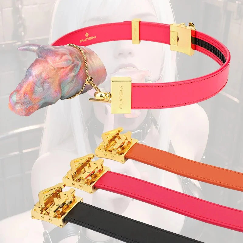 The Neon Color Series Sex Gag with High Weight and Strong Sense of Restraint Is an Effective Gag for Couples