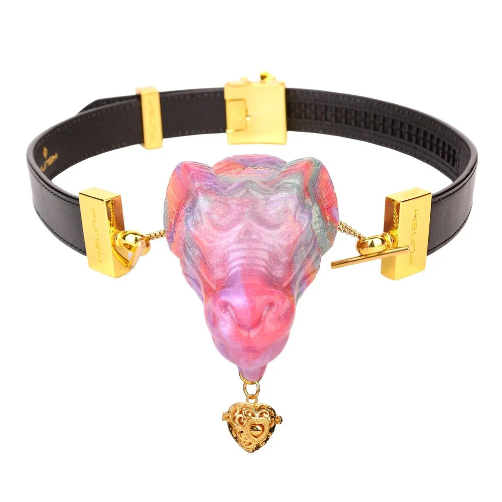 Velvet Rope Neon Sexy Mouth Plug Suitable for Bdsm Game Bondage Adult Toys Three Color Options for Mouth Plugs