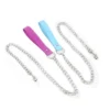 Leather Traction Chain Adult Chain Toy Hook Neck Set Accessories Leather Dog Chain Adult Interest Sex Toys