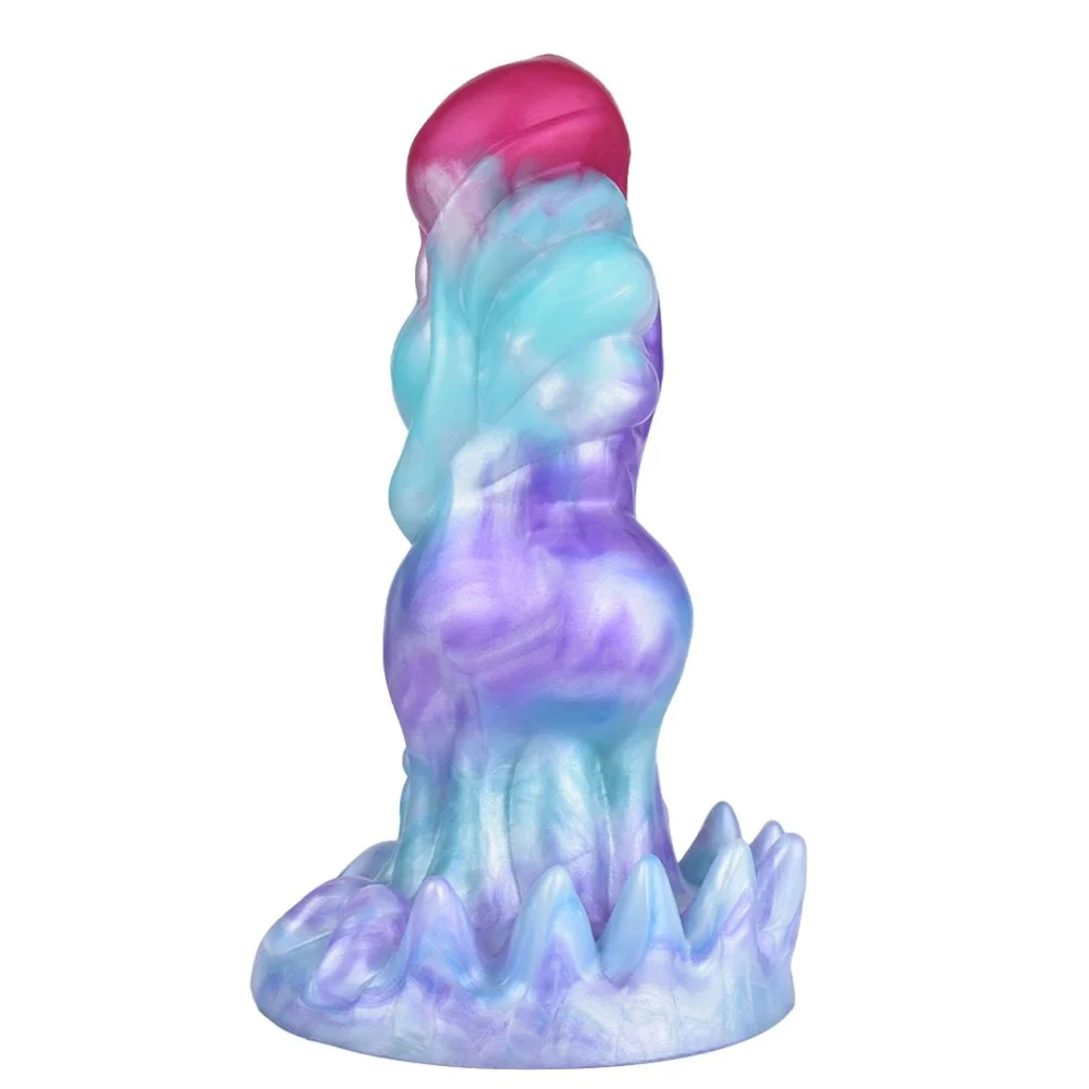 New alien Dildo Ice Dragon Monster Dildo Dog Knot Fantastic Monster Sex Toy Big Animal Dildo Fantasy Anal Plug