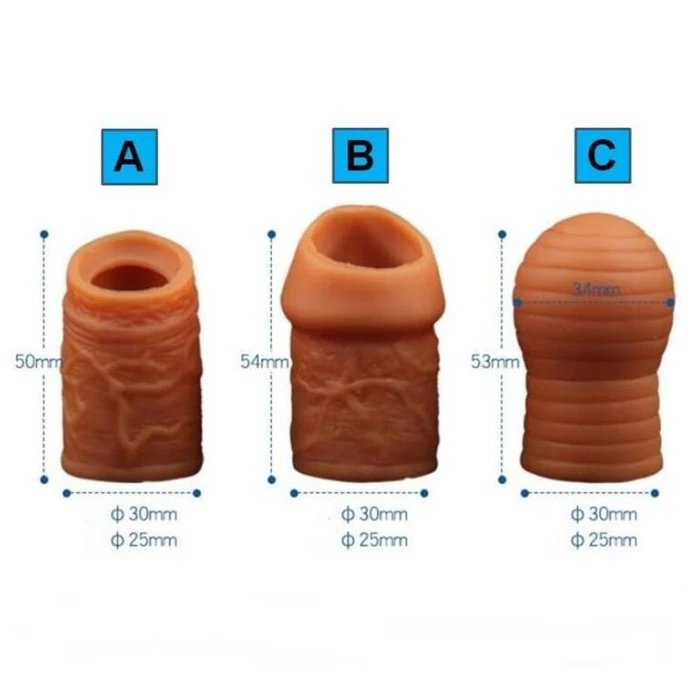 Soft Foreskin Ring for Men's Penis Comfortable Adult Accessory