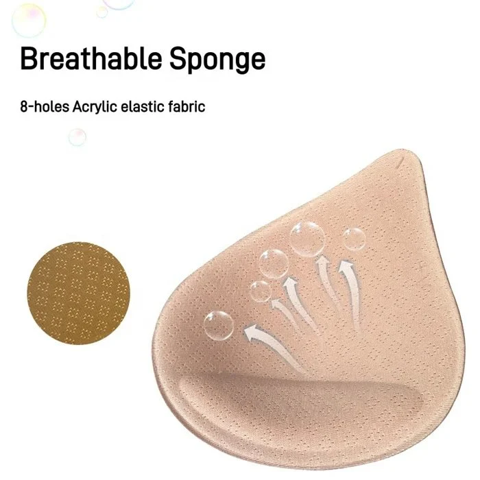 Women's A B C D E Breast Enhancers Inserts Removable Bra Pads for Sex Bra