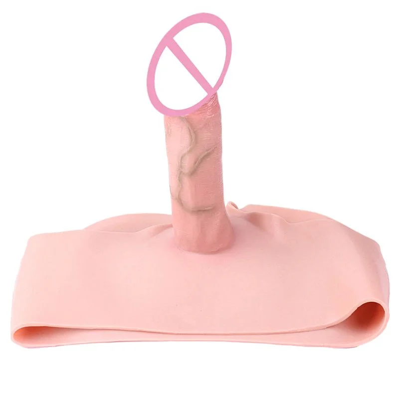 Strap on Realistic Dildo Silicone Penis Sleeve Pants for Men Enlargement for Women Lesbian Sex Toys for Adult