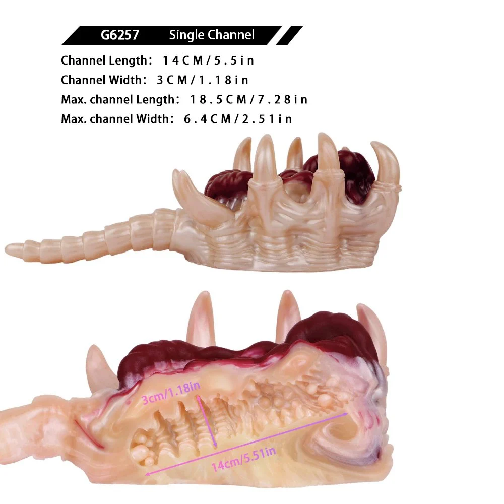 Embracer Facehugger Male Masturbator in the Shape of a Special Creature for a More Stimulating Experience Silicone