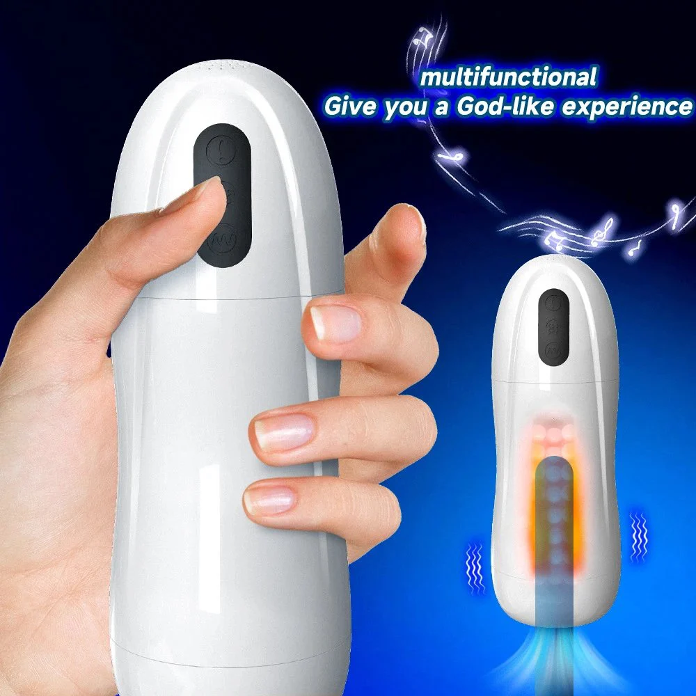 9 Frequency Penis Training Device Automatic Vibration Male Masturbation Sucking Cup Sex Toys for Men