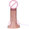 Squirting Dildo Experience Feeling Realistic Sex Toy Simulation Series Using Silicone Can Be Adsorbed on the Belly