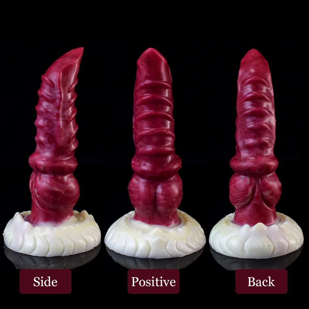 Soft Anal Expander Dildo Silicone Dildos Masturbation Sex Machine for Women Men