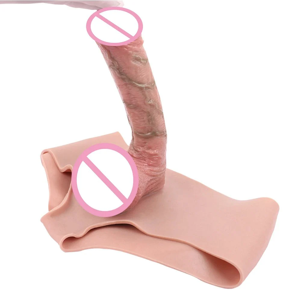 Silicone Wearable Panty Strap on Dildos Realistic Big Penis Sex Dildo Pants for Women Man Lesbian Wearable Adult Sex Toys