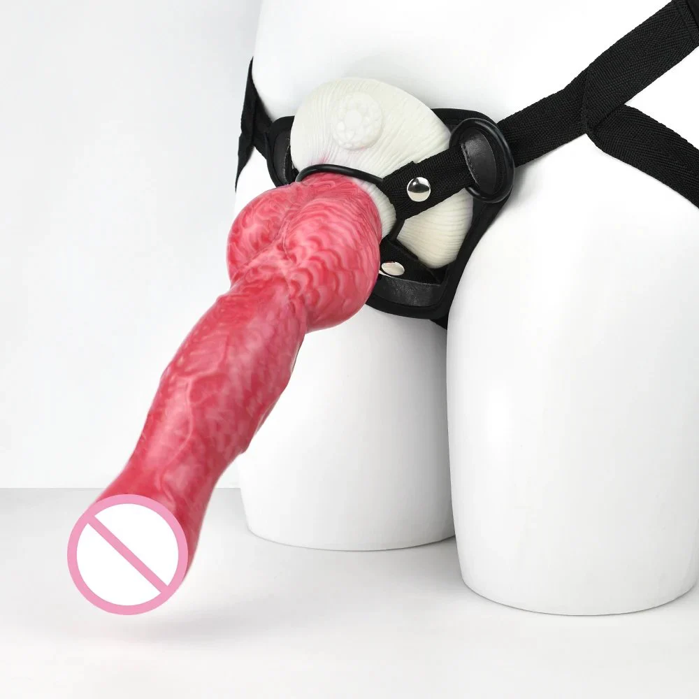 Strapon 28cm Long Dildo With Fantasy Silicone Sex Toy for Women Men Large Realistic Animal Penis Color Mixed