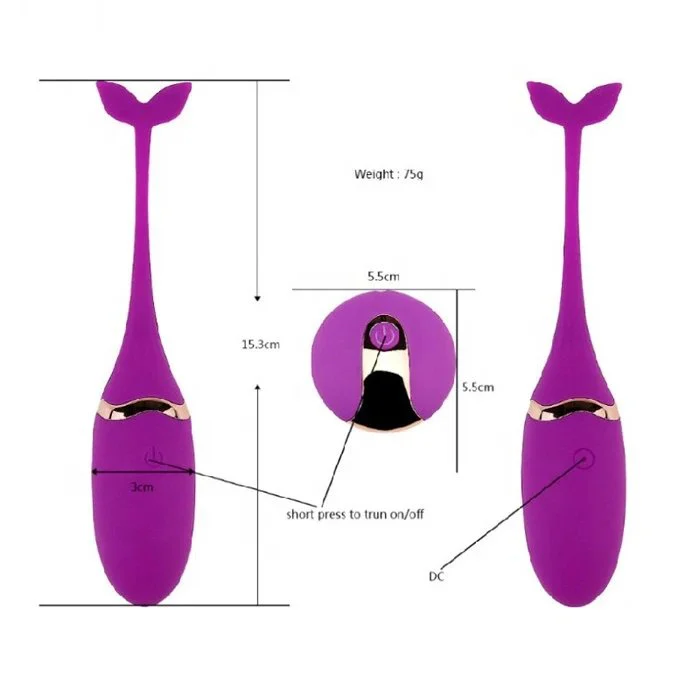 10 Frequency USB Powered Mini Vibrator for Egg Remote Control Female Masturbation Sex Product