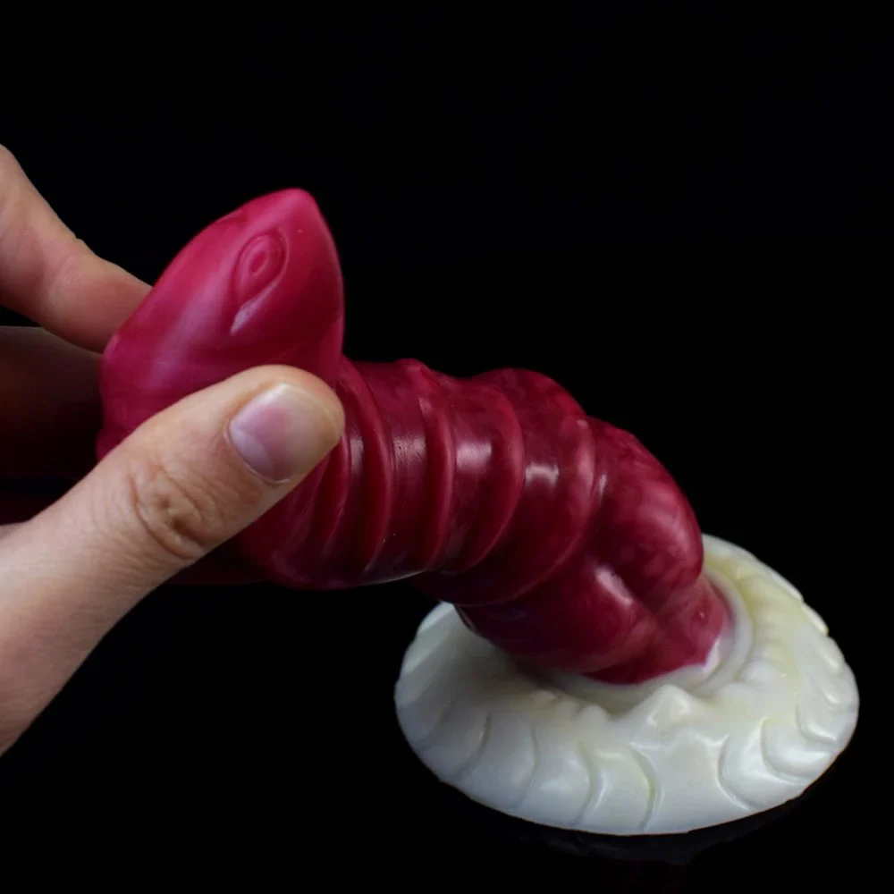 Soft Anal Expander Dildo Silicone Dildos Masturbation Sex Machine for Women Men
