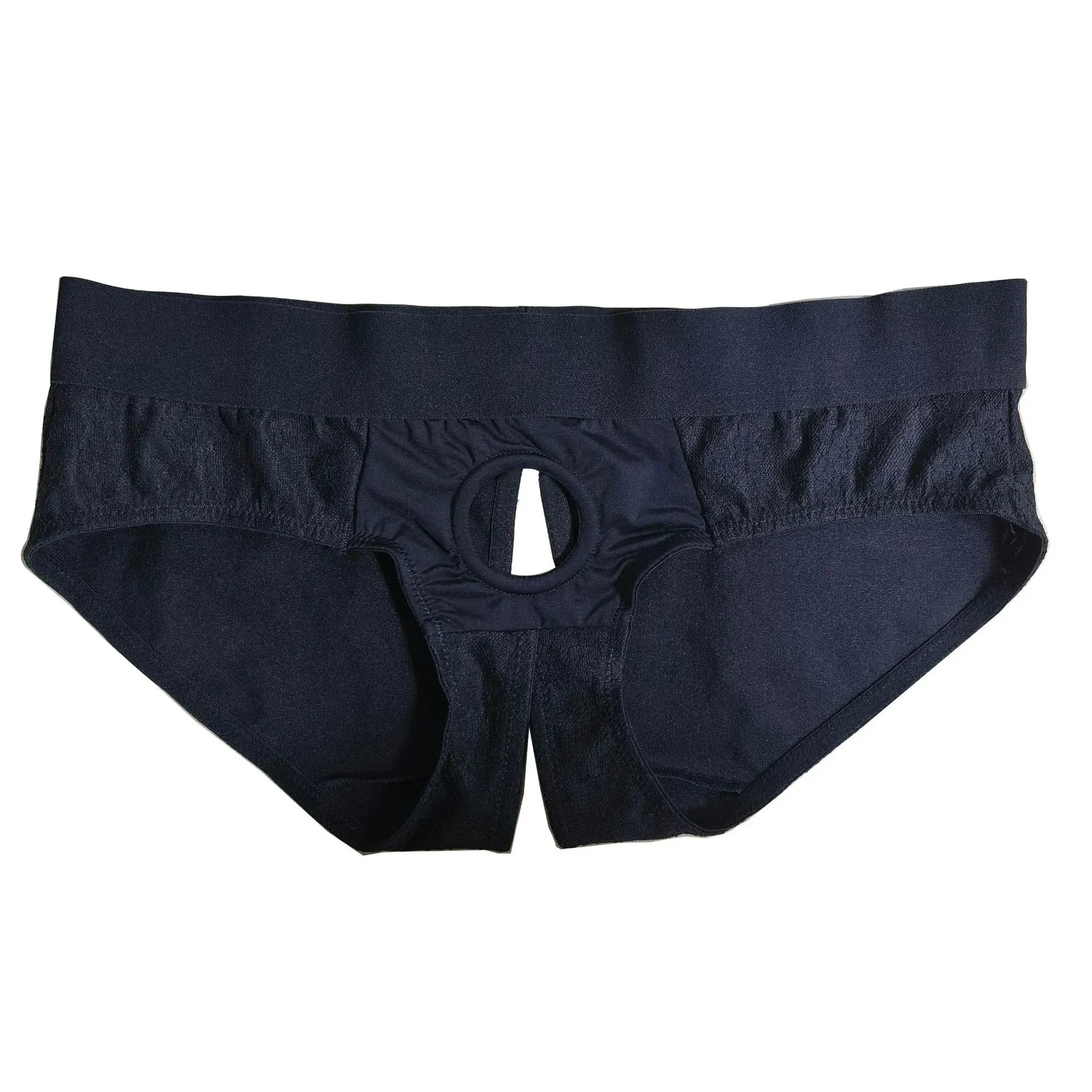 6 Different Sizes O Ring Crotchless Panty Brief Sexy Open Crotch Lesbian Underwear