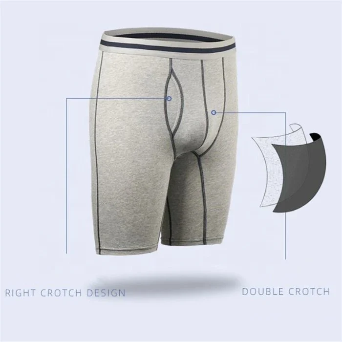 Comfortable Men's Boxer Briefs Quick Dry Modal Underwear Classic Sport Shorts Style Compression Feature Breathable Classic Style