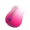 100% Safe Silicone Material Quiet 10 Suction Modes Rose Vibrator Stronger Suction Women Sex Toys