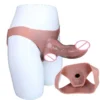 Realistic Hollow Dildo Strap on Panties for Men Women Silicone Penis Sleeve Pants Sex Toy for Couples Gay