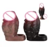 2 Color Enlargement Adults Male Sex Toys for Men Penis Sleeve with Convex Textures Cover Penis Ring Delay Ejaculation