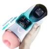 Electric LCD Display Male Masturbation Trainer Men Masturbation Cup