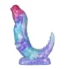Snake Shape Dildo Fantasy alien Cock Dragon Dildo Curved Shaft Adult Sex Toy for G-spot Anal Play Giant alien Dildo