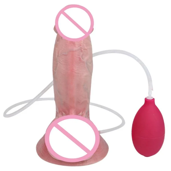 Soft Silicone Penis Ejaculation Dildo Artificial Squirting Dildo Massage Vaginal Simulation Dildo Sex Toys