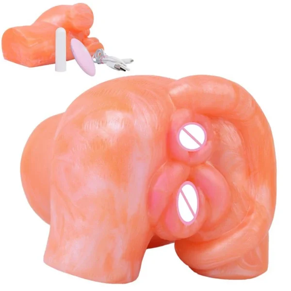 Animal Fantasy Pocket Cat Masturbator With Vibrating Silicone Masturbator,vibrating Masturbation Male,sex Dolls Sex Toy