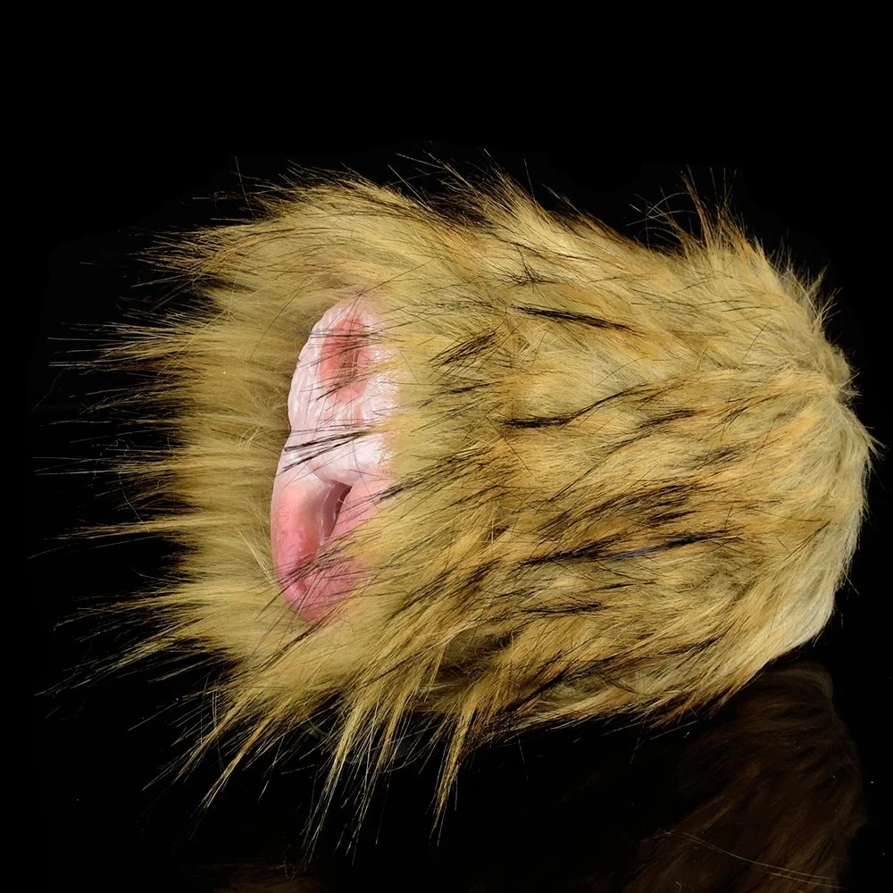 Fantasy African Gorilla Realistic Pussy Liquid Silicone Fantasy Plush Monster Male Masturbation Cup Adult Sex Toys for Men