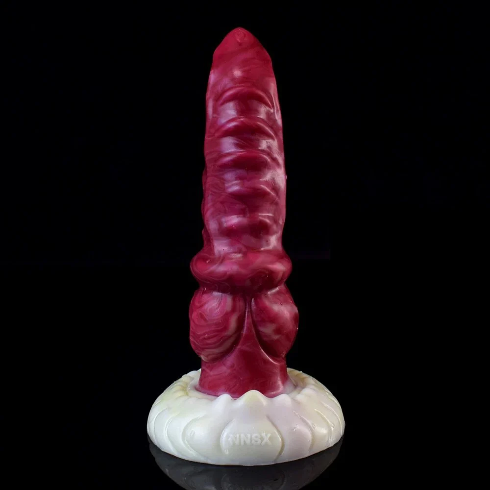 Soft Anal Expander Dildo Silicone Dildos Masturbation Sex Machine for Women Men