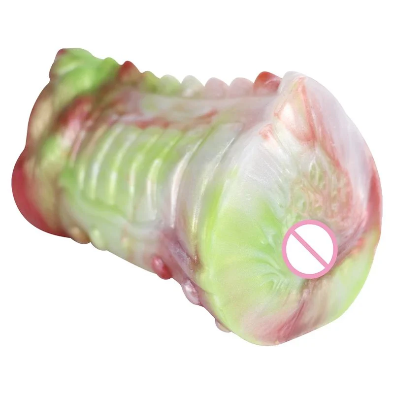 Fantasy Cattle Airplane Cup Masturbating Sex Toy Soft Suction Cup Anal Sex Toy Realistic Skin Silicon Vagina for Men