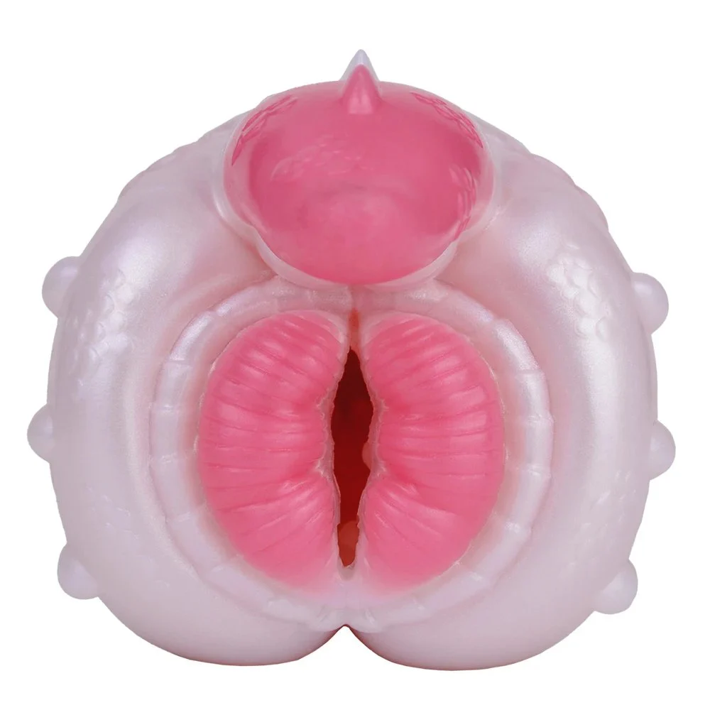 Enchantress Series Fantasy Monster Horned Dragon Aircraft Cup Soft Silicone Sex Male Masturbator Monster Vagina Adult Toys