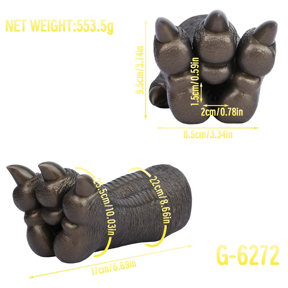 Fantasy Dragon Paw Masturbators Cup Animal Pocket Pussy Realistic Vagina Textured Sex Toys for Men Adult Stroker