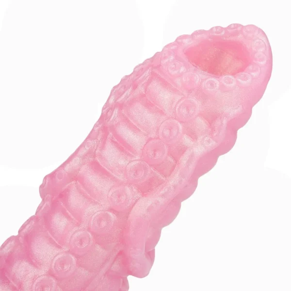 7.6 Alien Ovipositor Dildo with 11 Eggs Anal Plug Sex Toy with Egg Models Anal Training Set for Adult