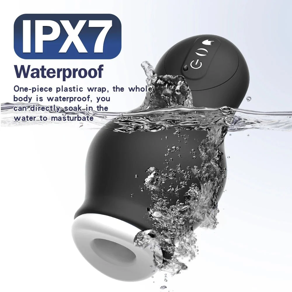 10 Vibration Masturbation Cup Sex Toy for Men Automatic Sucking Heating Male Masturbators Cup