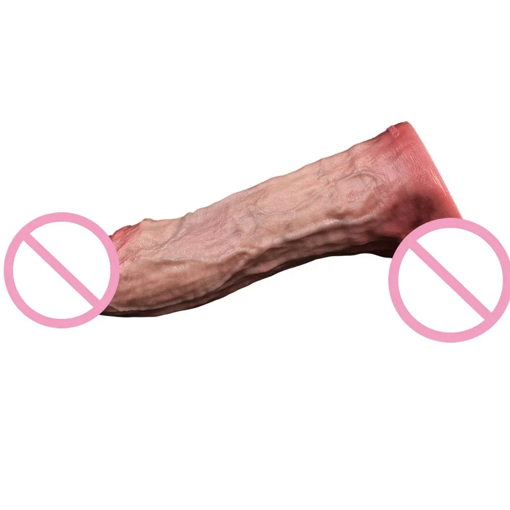 549g Super Soft Realistic Dual-Layer Silicone Dildos Sex Toys for Women Man Anal Plug G-Spot Masturbation Adult Pleasure Orgsm