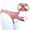 Realistic Strap on Hollow Dildo Realistic Pants Penis Big Dildo for Women Lesbian Adult Sex Toys Wearable Dildo