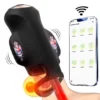 APP Men's Training Device Liquid Silicone Dual-Vibration Airplane Cup Remote-Control Airplane Cup
