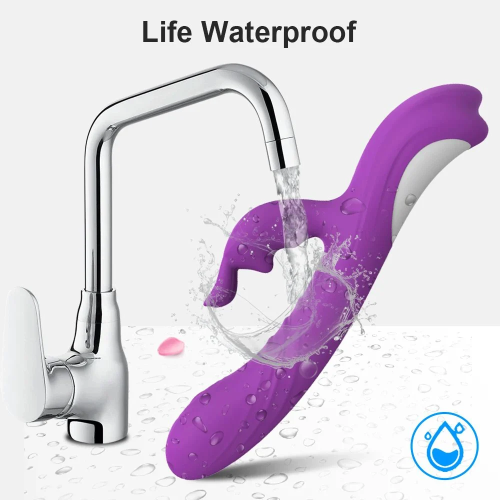 100% Waterproof 5 Vibration Modes Rabbit Vibrator Female G-spot Vibrator Sex Products for Women