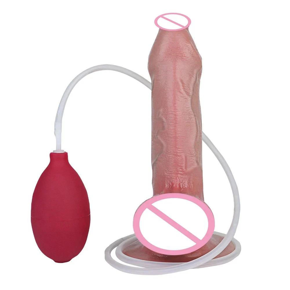 Squirting Dildo Soft Silicone Penis Ejaculation Dildo Massage Vaginal Simulation Sex Dildo Sex Toys