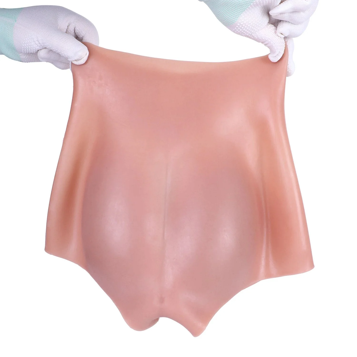 Realistic Dildo Sex Toy Simulation Penis Werable Pants Real Skin Feeling Realistic Silicone Sleeve Hollow Dildo Pants