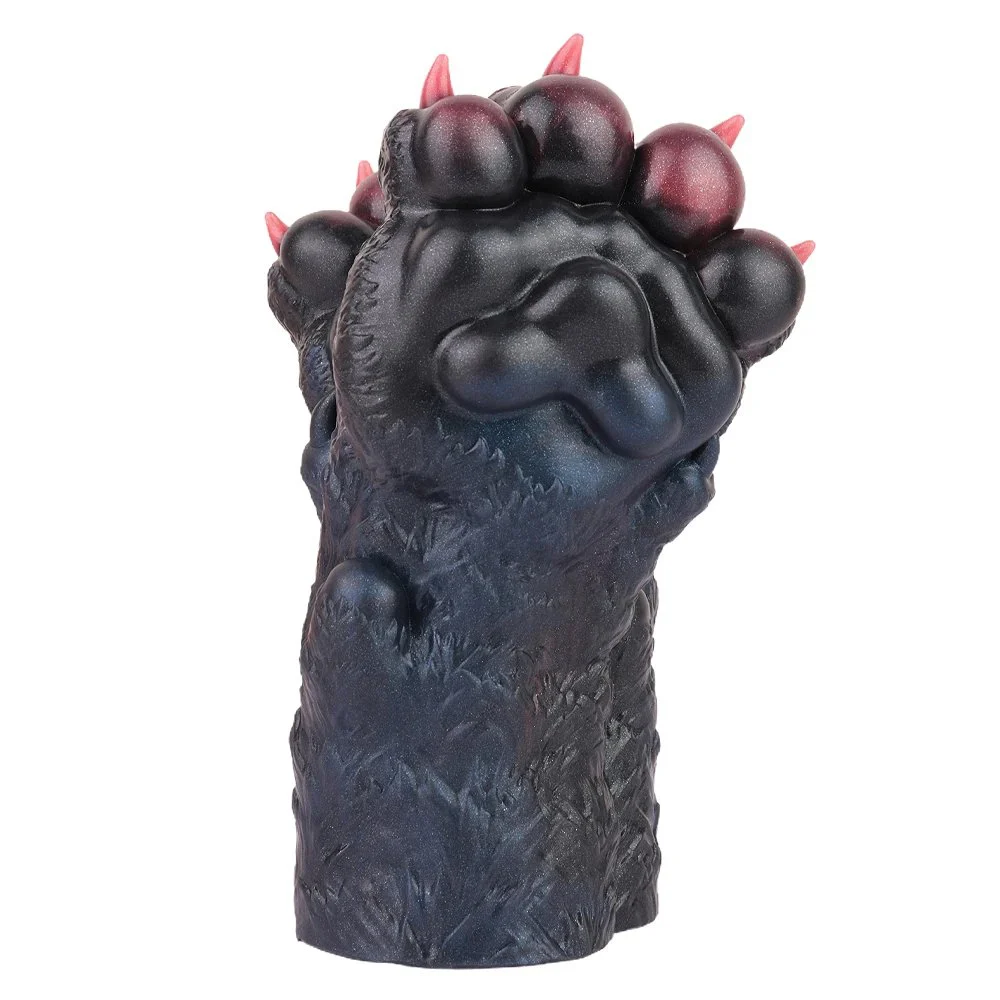Cool Wolf Paw Style Male Masturbator Realistic Silicone Inner Cup with Single Tunnel for Solo Use