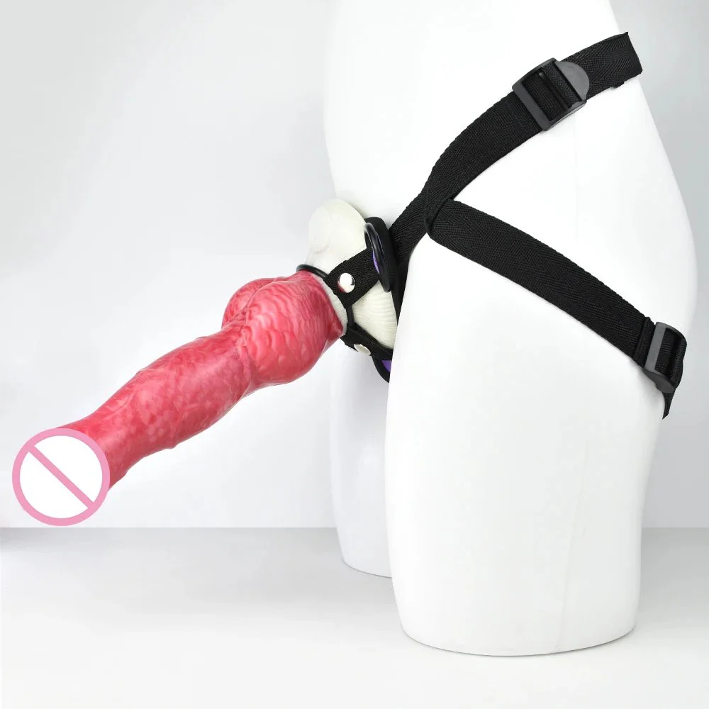 Strapon 28cm Long Dildo With Fantasy Silicone Sex Toy for Women Men Large Realistic Animal Penis Color Mixed