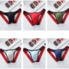 Men's Underwear Men Sexy Briefs Jockstrap U Pouch Man Low Waist Panties Thongs Mesh Underpants Gay G-Srting U Convex Underwear