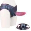 SoulCharming Abyssal Scorpion Hollow Water Spinach Skin Pants Penis Extension Device with Insertable Male Penis Portion