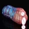 All Dual Channel Male Masturbator Soft Silicone Real Animal Vaginal and Anal Masturbation Doll Pocket Pussy Sex Toy for Men