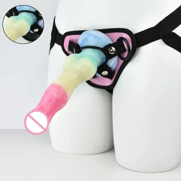 Strapon Harness Dildo Strap on Penis Suction Cup Adjustable Belt Sex Toys for Women Couple Flirting Sex Products