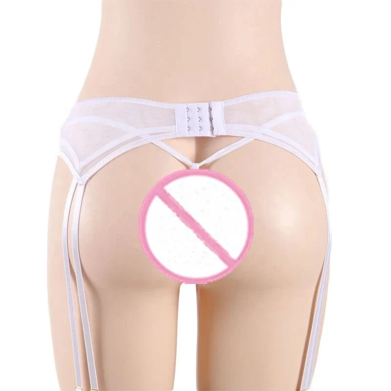 Ladies Underwear G-string Stockings Garter Sexy Lingerie with SuspenderSets