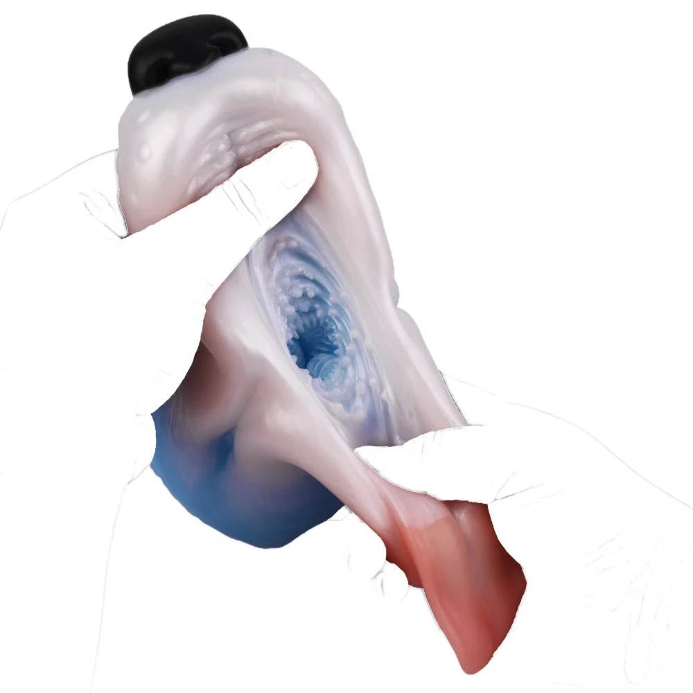 Fantasy Dog Mouth Onahole for Men Silicone Single-channel Male Masturbator Realistic Vagina Pocket Pussy Stroker Sex Toys