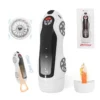 Electric with Thrusting Real Touch Male Masturbation Vagina Vibration Telescopic Masturbator for Men
