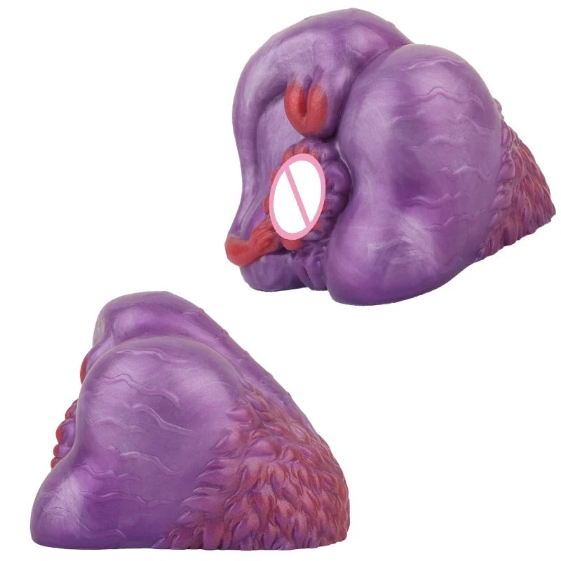 Magic Dragon Medical-grade Silicone Male Manual Masturbator Fantasy Series Double the Pleasure Experience