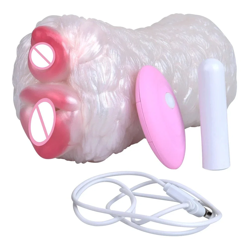 6.5 Inch Male Masturbators for Men Vagina Pocket Pussy Vaginal Channel Exercise Masturbation Sex Toys Vibrator Aircraftcup